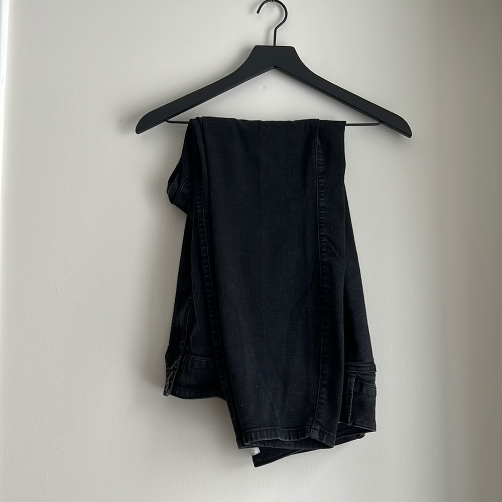Black jeggings